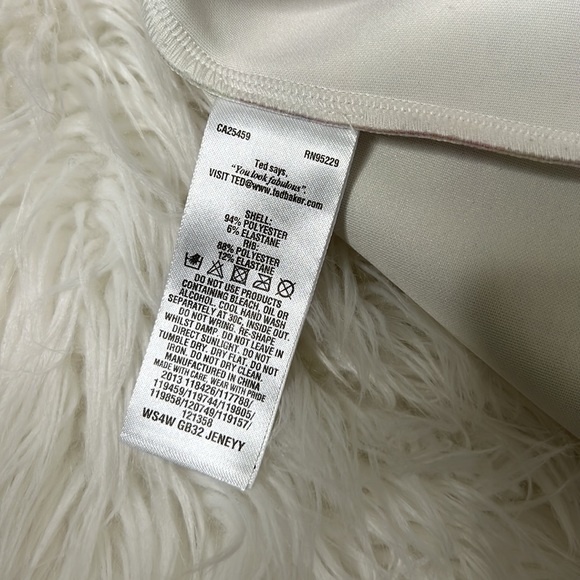 Ted Baker - Pastel Floral Printed Fit & Flare Dress Sz 3 (US M) - Picture 9 of 9